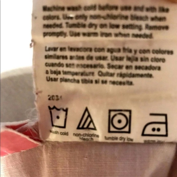 Disney Princess Standard Pillow Case Pink Vintage - Picture 4 of 5